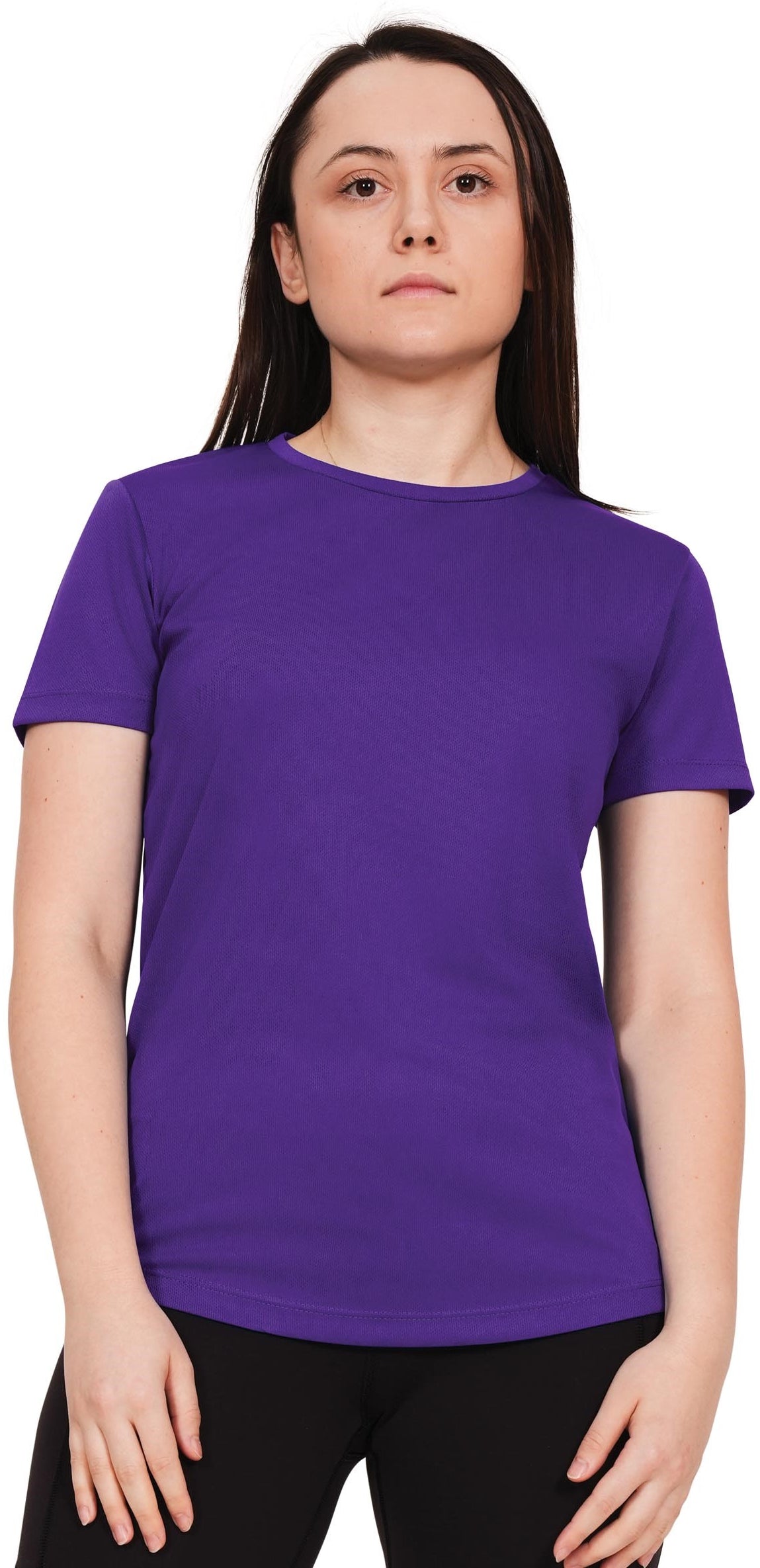 Casual Original Tech T Shirt Ladies - Purple