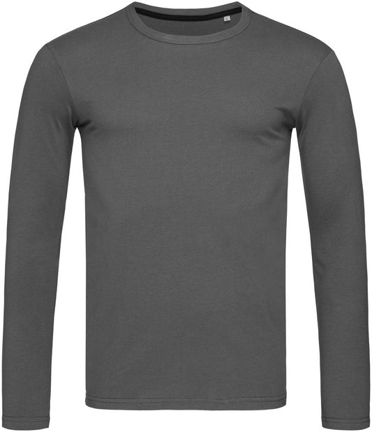 Stedman Stars Clive L/S T - Slate Grey