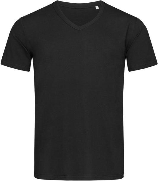 Stedman Stars Ben V Neck T - Black Opal