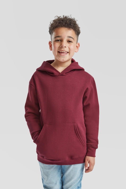 FotL Classic Hooded Sweat Kids - Burgundy