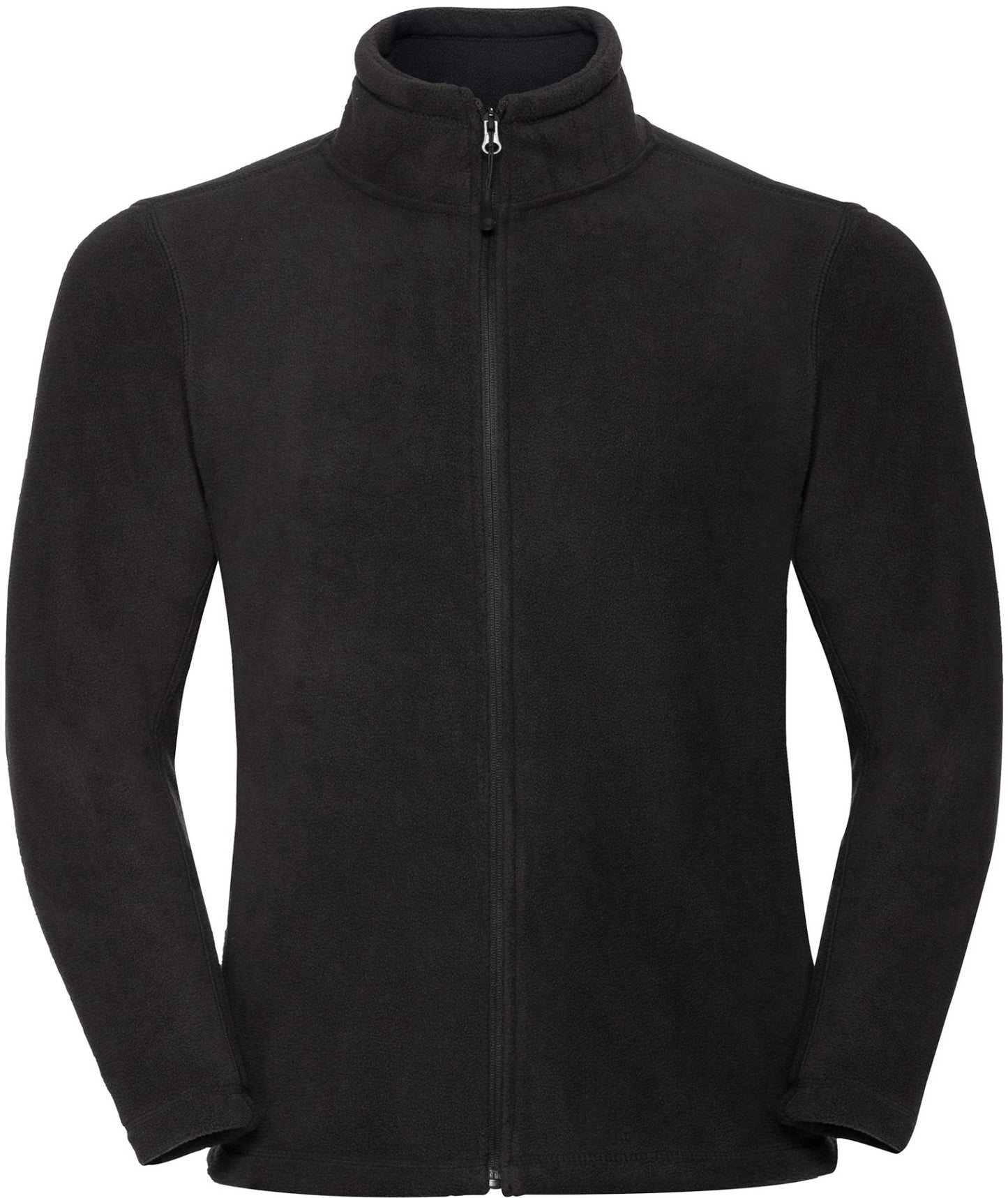 Russell Full Zip Mens Fleece - Black