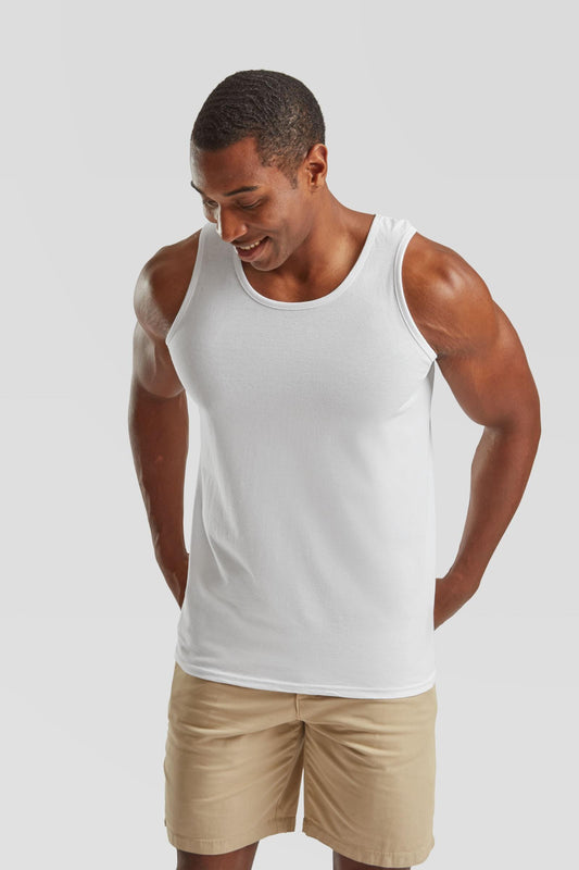 FotL Valueweight Athletic Vest Adult - White