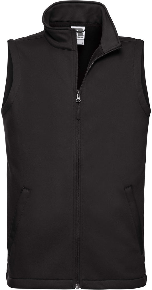 Russell Smart Softshell Gilet Mens - Black