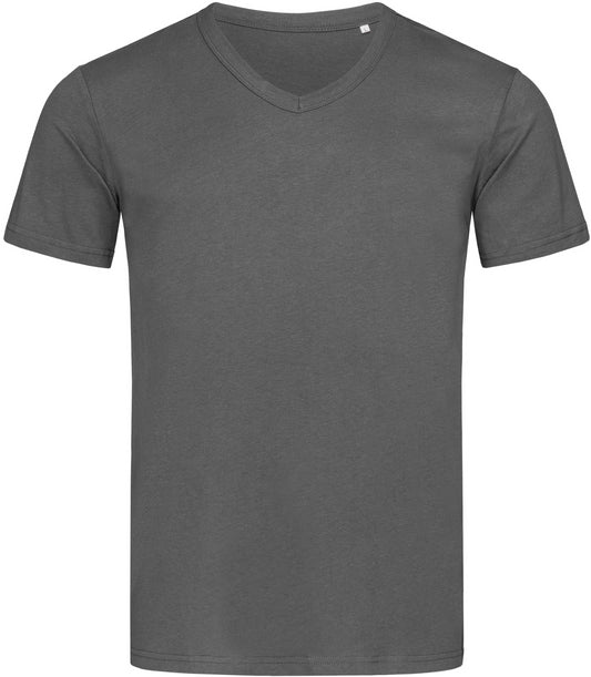 Stedman Stars Ben V Neck T - Slate Grey