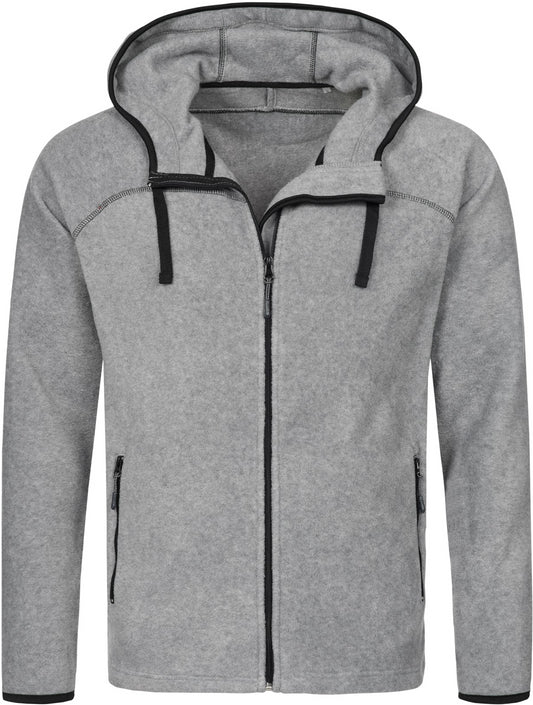 Stedman Active Outdoor Power Fleece Jacket Mens - Heather