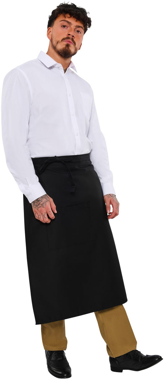 BonChef 31in Bistro Apron - Black