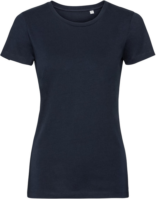 Russell Pure Organic T Ladies - French Navy