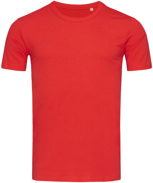 Stedman Stars Morgan Crew Neck T - Crimson Red