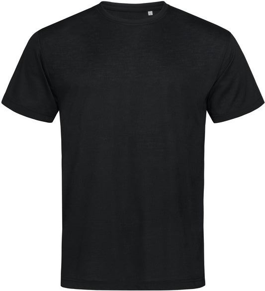 Stedman Active Sports Cotton Touch T Mens - Black Opal