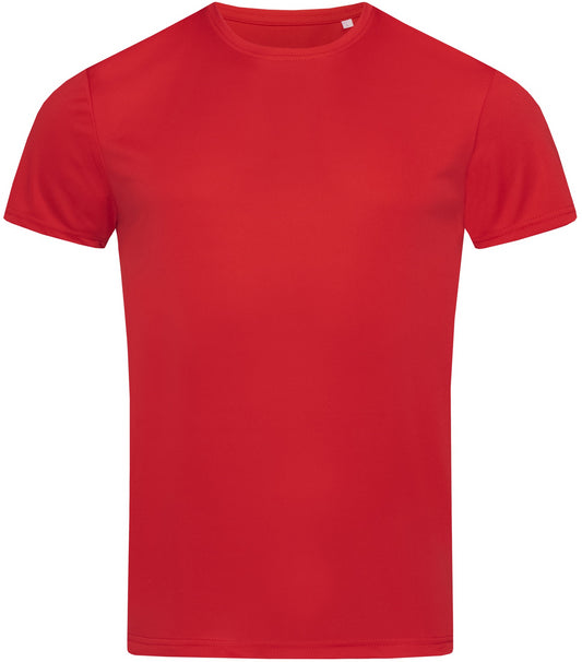 Stedman Active Sports T Mens - Crimson Red