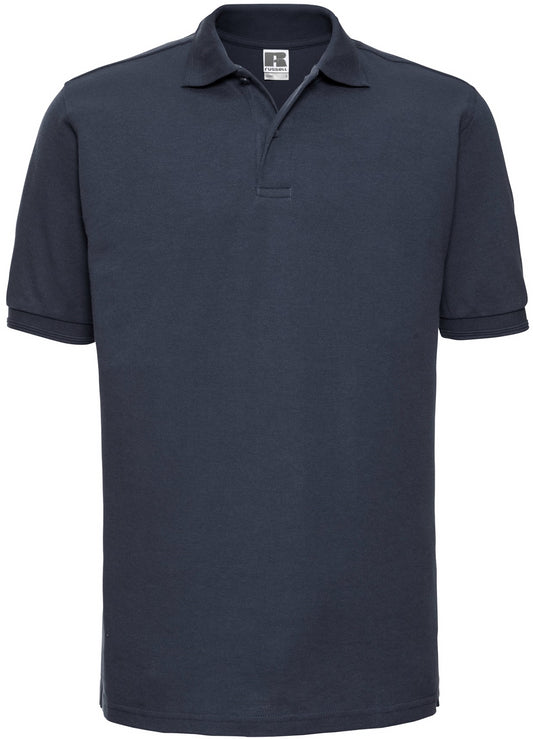 Russell Hardwearing Polycotton Polo Mens - French Navy