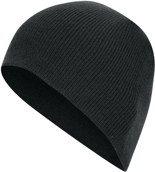 AA Cap Knitted Ski W/O Turn Up - Black