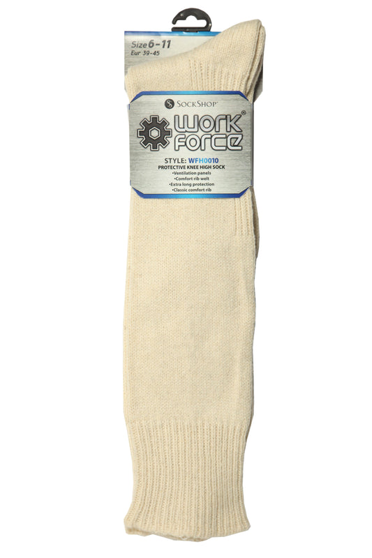 Work Force Sea Boot Sock - Natural