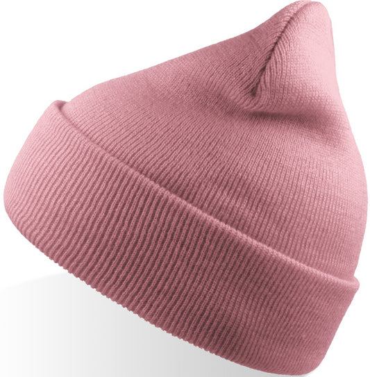 Atlantis Wind S Recycled Beanie Double Skin Cuffed - Pink