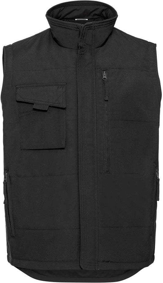 Russell Heavy Duty Workwear Gilet - Black