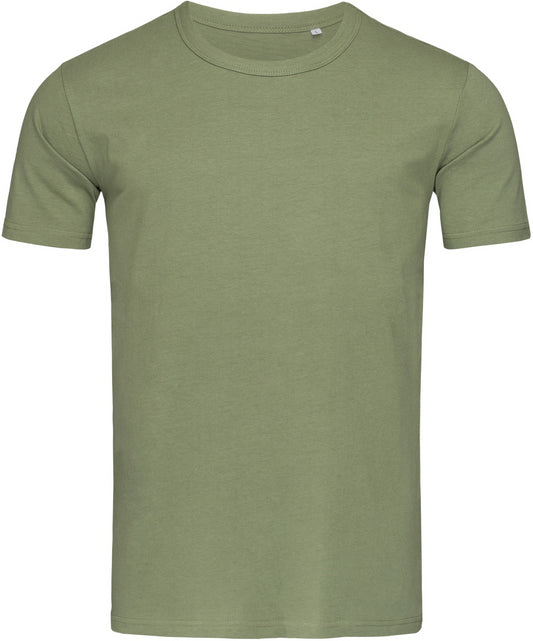 Stedman Stars Morgan Crew Neck T - Military Green