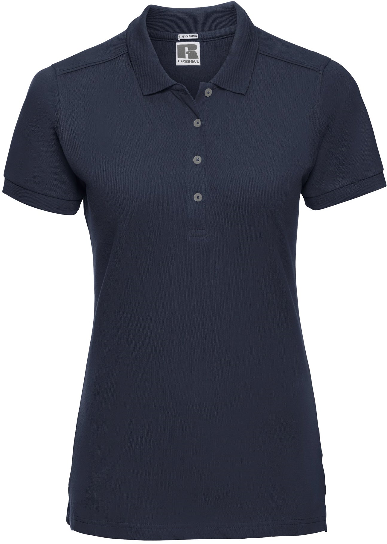 Russell Stretch Polo Ladies - French Navy