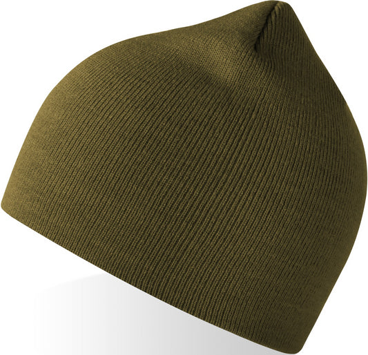 Atlantis Moover S Recycled Beanie W/O Turn Up - Olive
