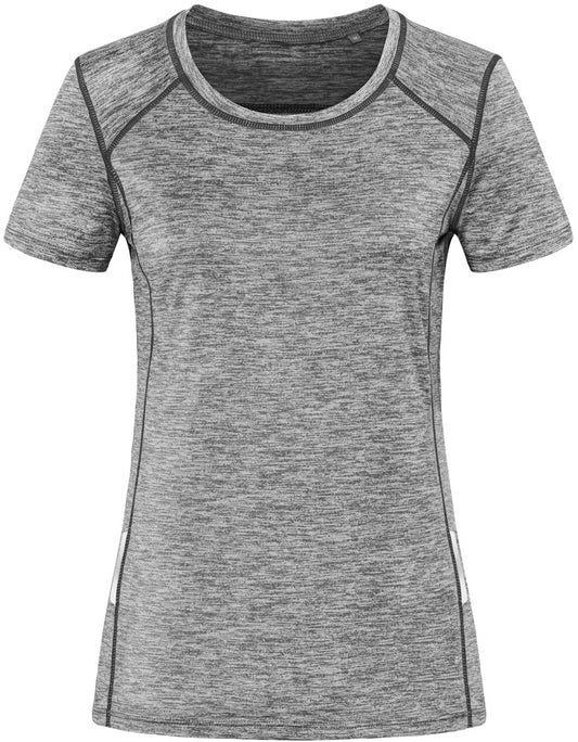 Stedman Recycled Sports T Reflect Ladies - Heather