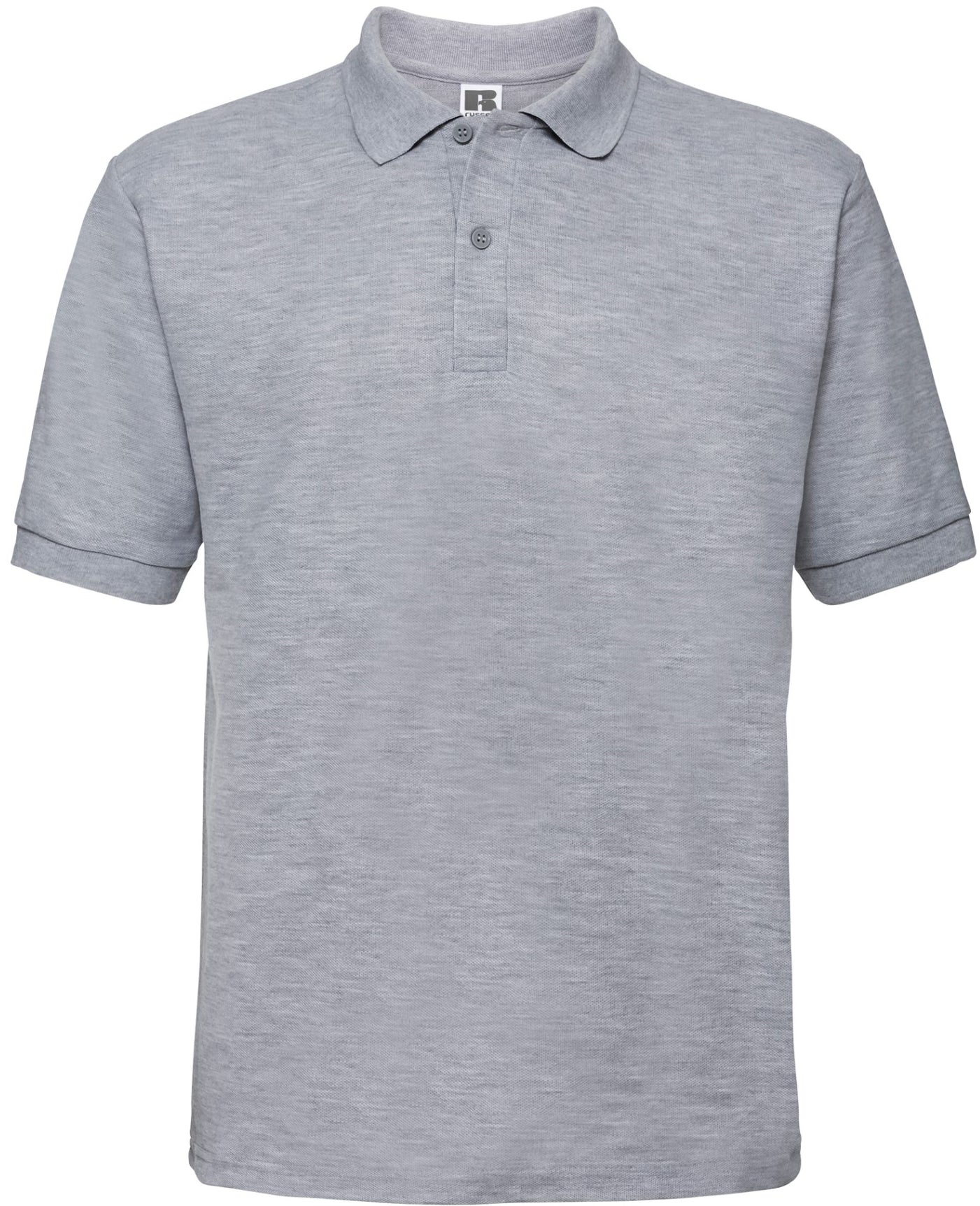 Russell Classic PolyCotton Polo - Light Oxford