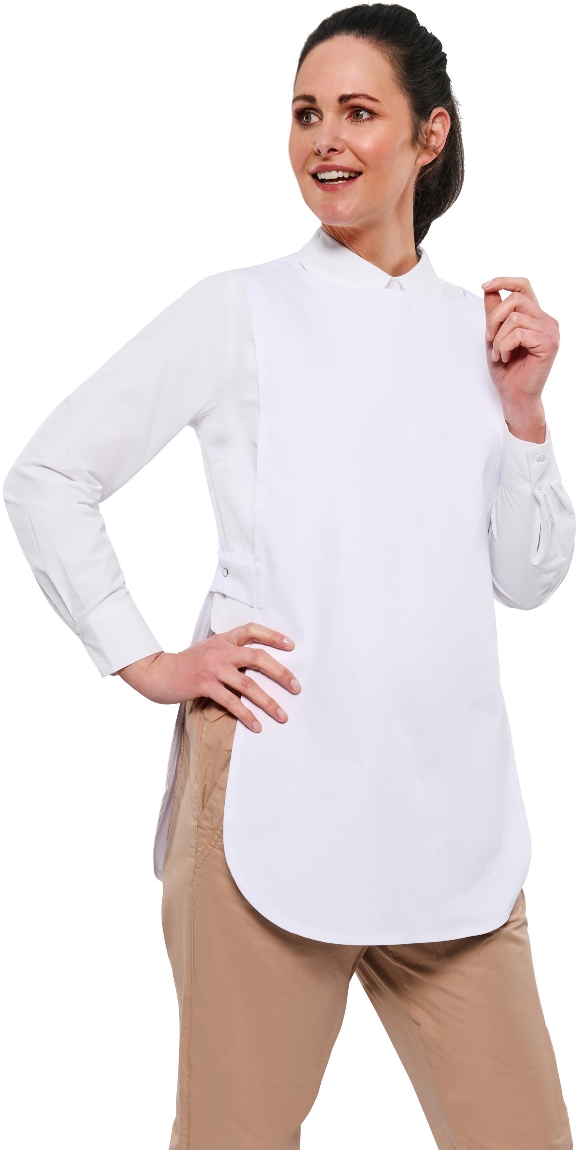 BonChef Tabard Without Pocket - White