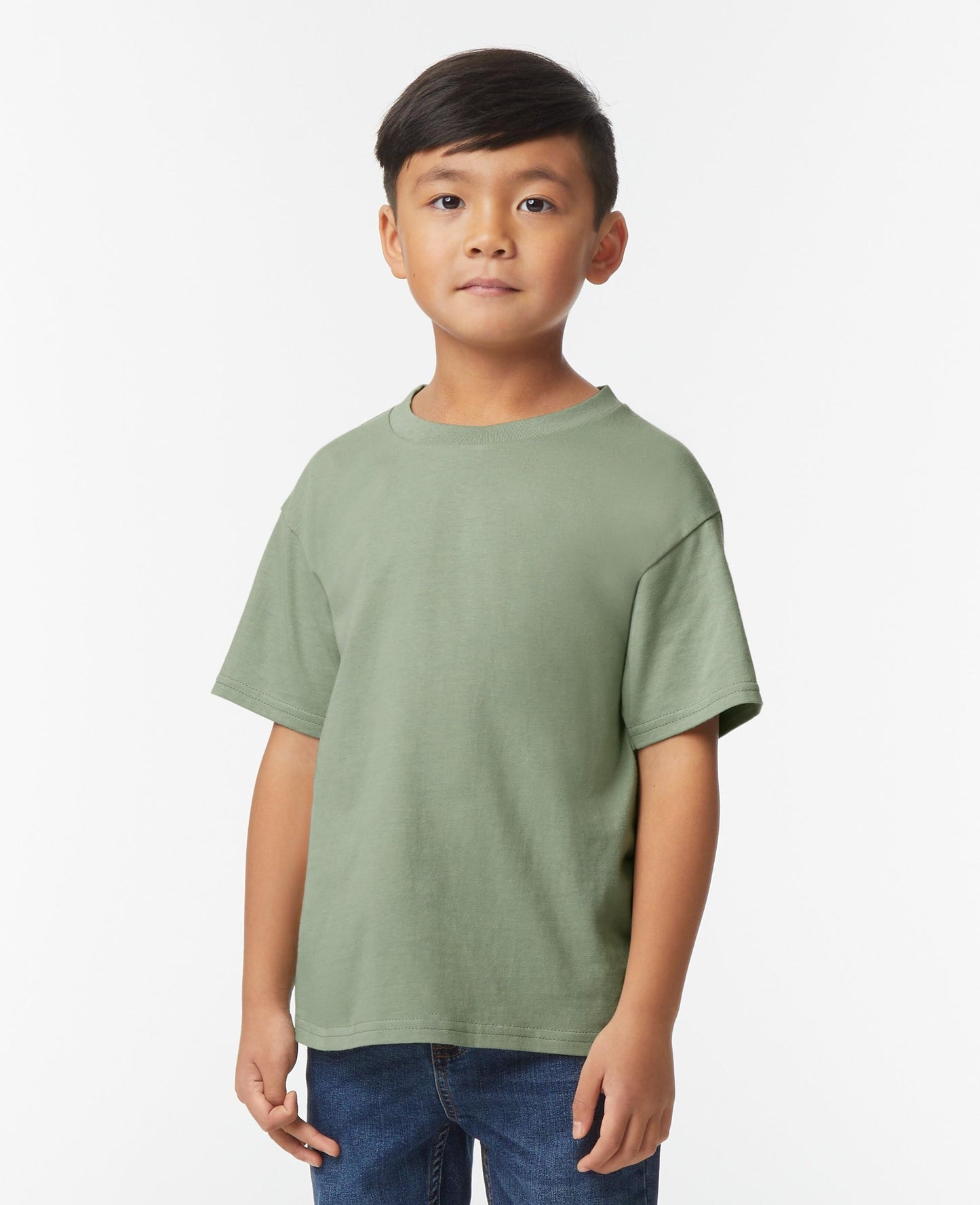 Gildan Softstyle Midweight Kids T - Sage