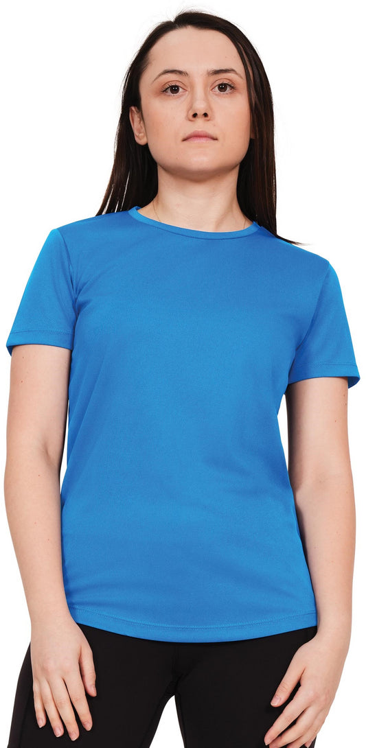 Casual Original Tech T Shirt Ladies - Sapphire