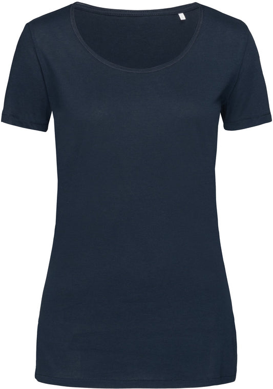 Stedman Stars Finest Cotton Ladies T - Marina Blue