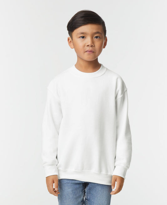 Gildan Kids Set In Sweat - White