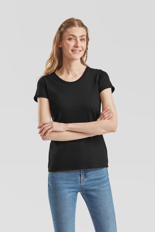 FotL Iconic 195 Ringspun Premium T Ladies - Black