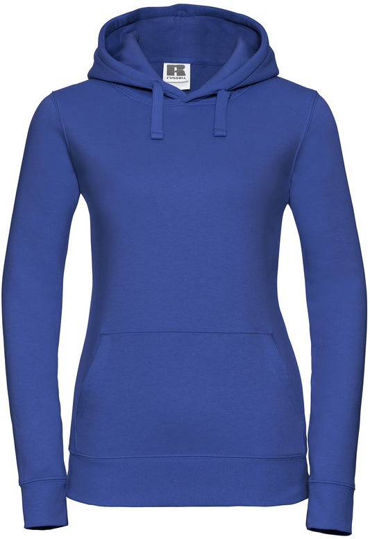 Russell Authentic Hooded Sweat Ladies - Bright Royal