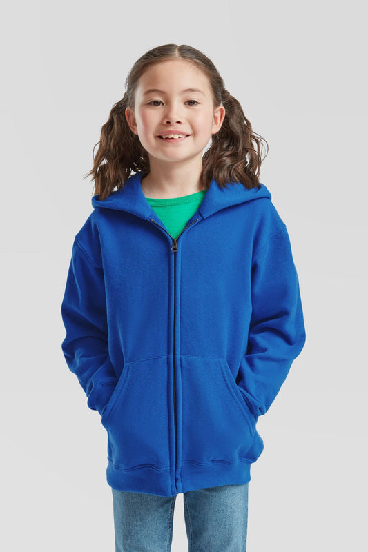 FotL Classic Zip Hood Kids - Royal