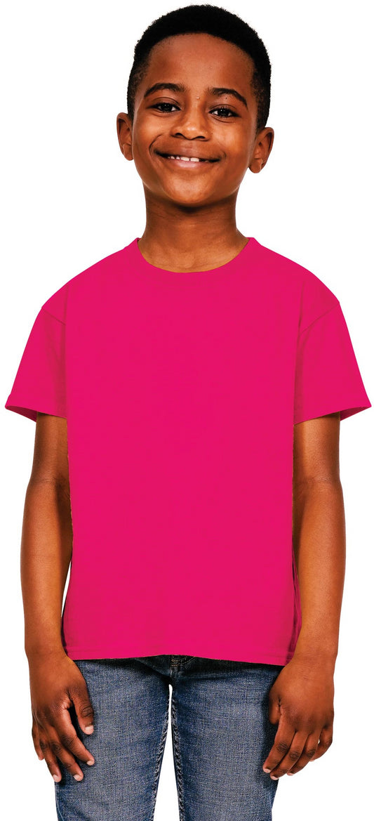 Casual Ringspun Youth Classic T 150 - Heliconia