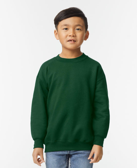 Gildan Kids Set In Sweat - Forest Green