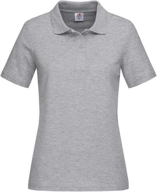 Stedman Classic Cotton Polo Ladies - Heather