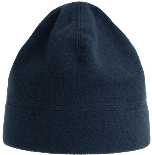 Atlantis Birk Recycled Polyester Fleece Beanie - Navy