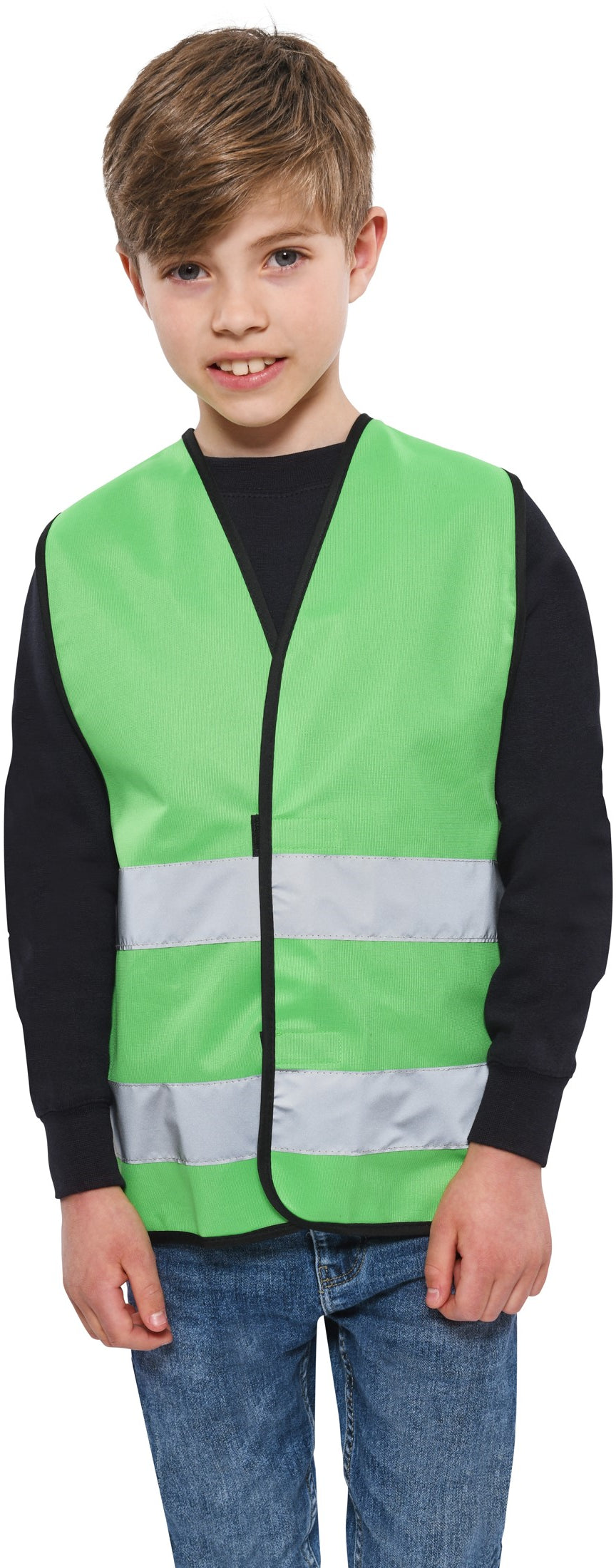 Korntex High Vis Safety Vest Youths - Green