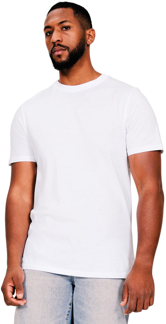 Casual Ringspun 150 Tall Muscle T - White