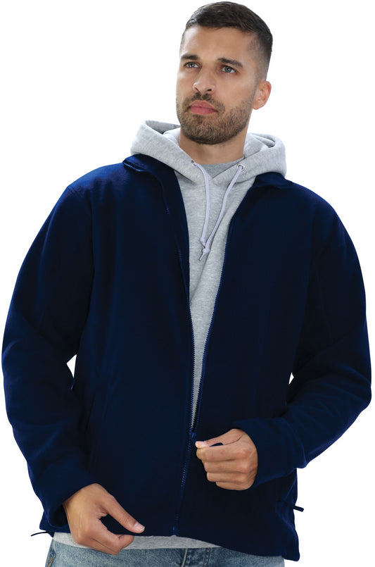 AA Alaska Full Zip Fleece - Navy