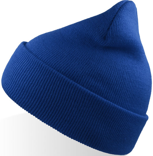 Atlantis Wind S Recycled Beanie Double Skin Cuffed - Royal