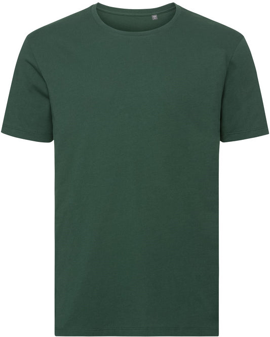 Russell Pure Organic T Mens - Bottle Green