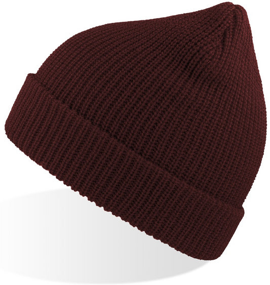 Atlantis Woolly Wool Blend Beanie - Burgundy