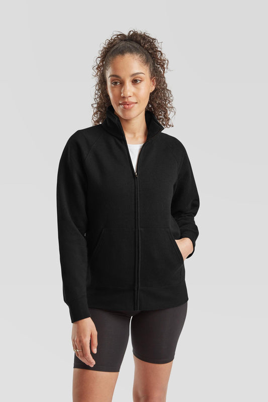 FotL Premium Sweat Jacket Ladies - Black