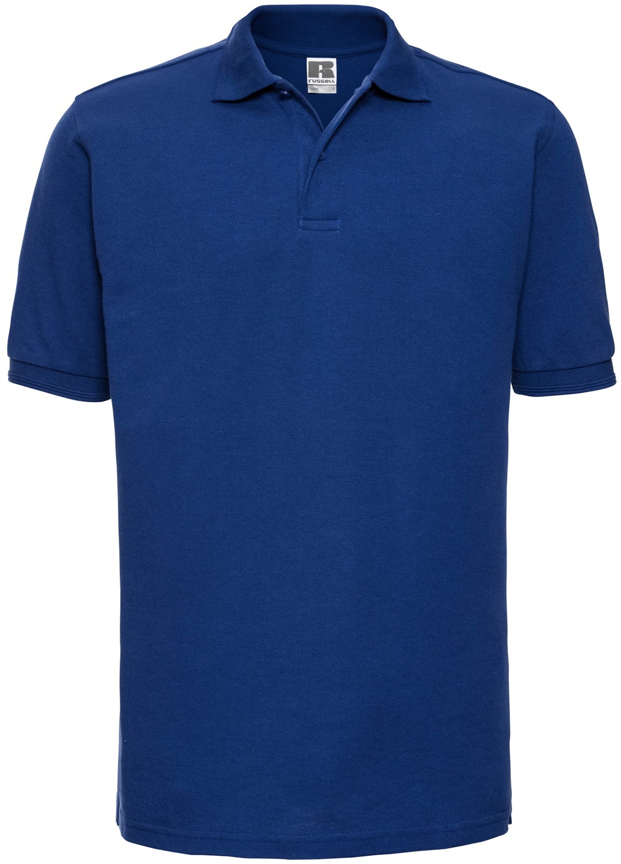Russell Hardwearing Polycotton Polo Mens - Bright Royal