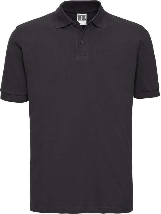 Russell Classic Cotton Polo Mens - Black