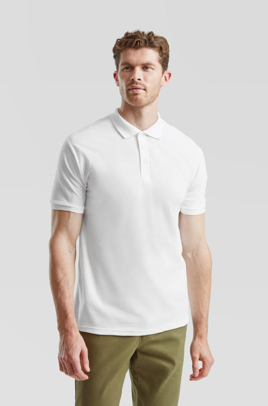 FotL 65/35 Heavy Polo - White