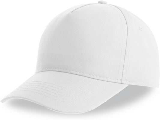 Atlantis Youths Recy 5 Recycled 5 Panel Cap - White