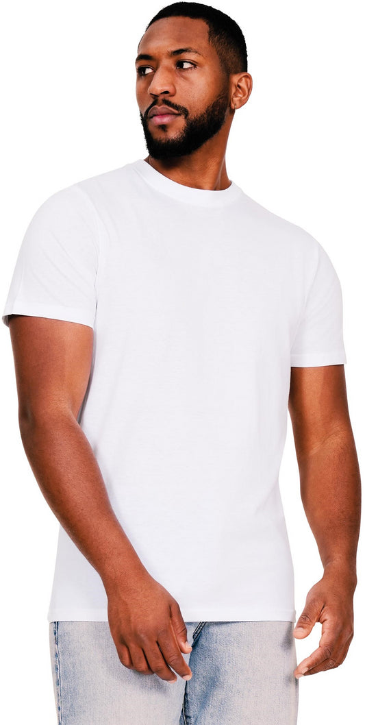 Casual Ringspun 150 Muscle T - White