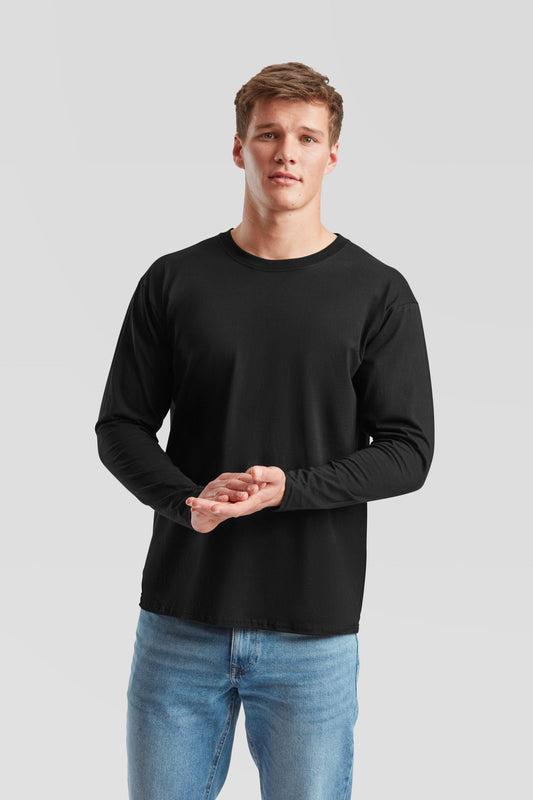 FotL Valueweight L/S T Adult - Black