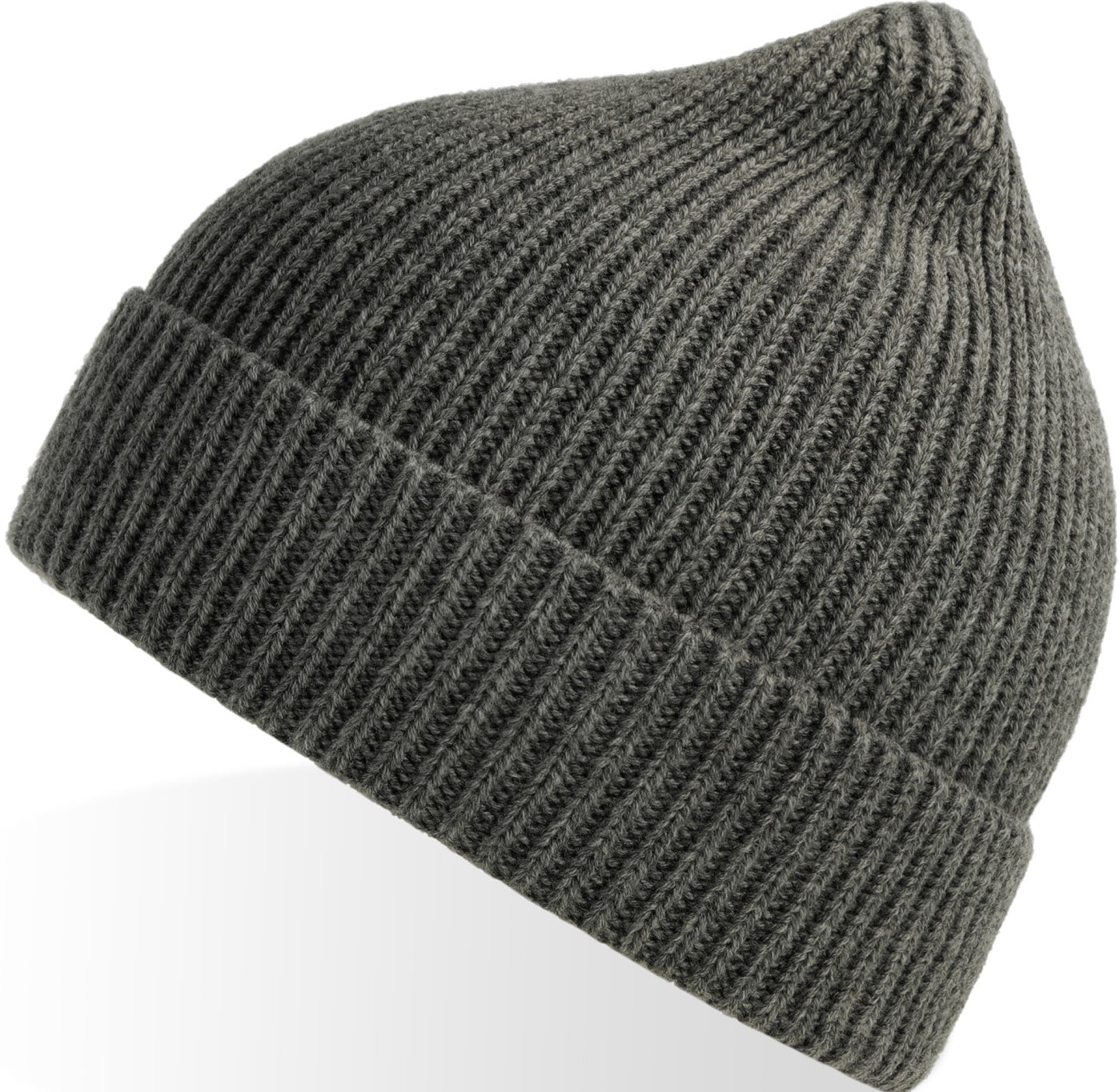 Atlantis Andy Recycled Polyester Acrylic Beanie - Dark Grey Melange
